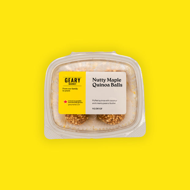 Nutty Maple Quinoa Balls