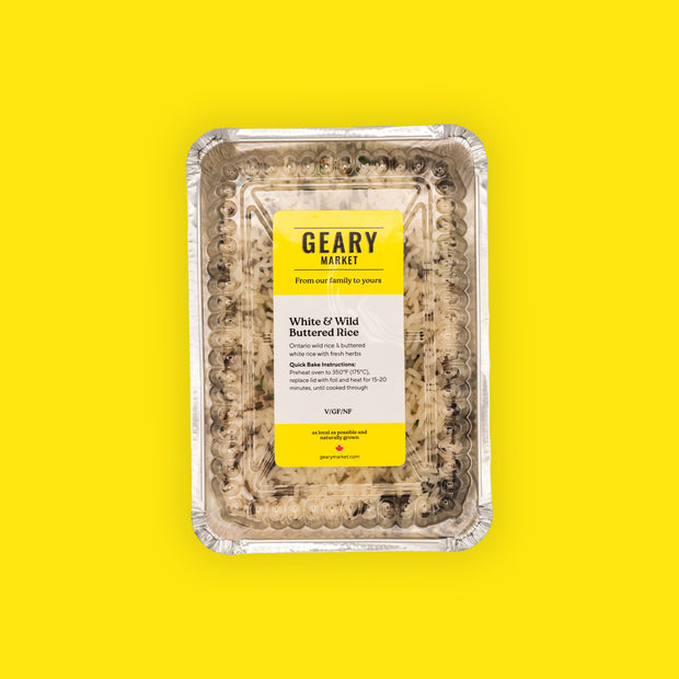 White and Wild Buttered Rice
