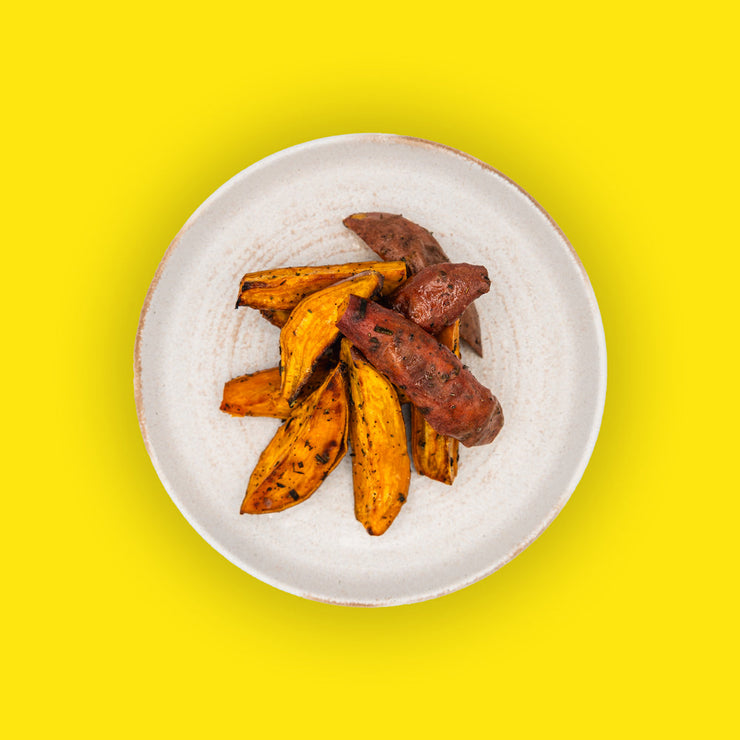 Skin on Sweet Potato Wedges