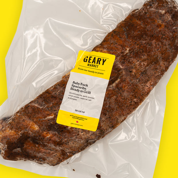 Baby Back Spareribs, Ready to Grill (2LB)