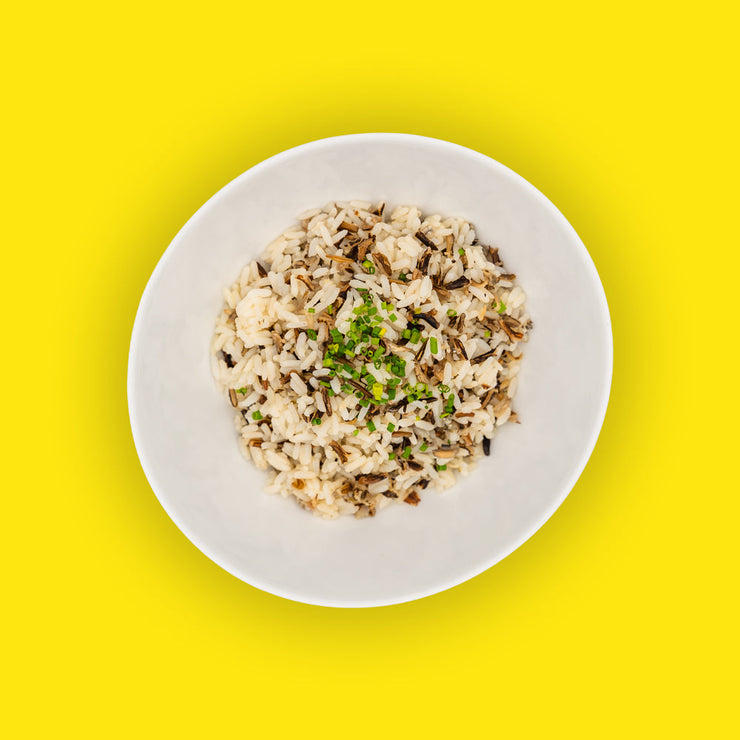 White and Wild Buttered Rice