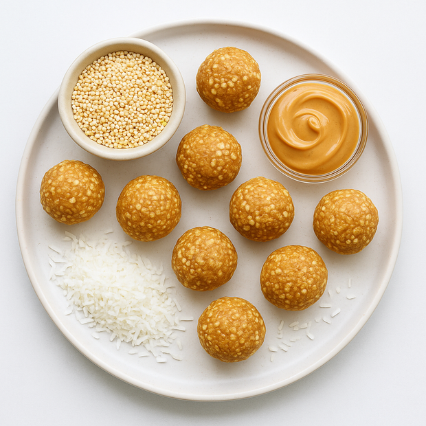 Nutty Maple Quinoa Balls