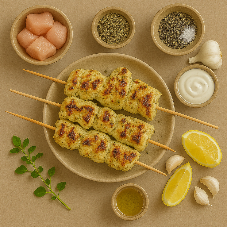 Grilled Chicken Souvlaki