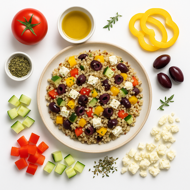 Mediterranean Quinoa Salad