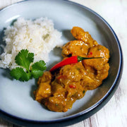 Geary Market - Red Thai Chicken Curry plated - prepared meal delivery and takeout Toronto