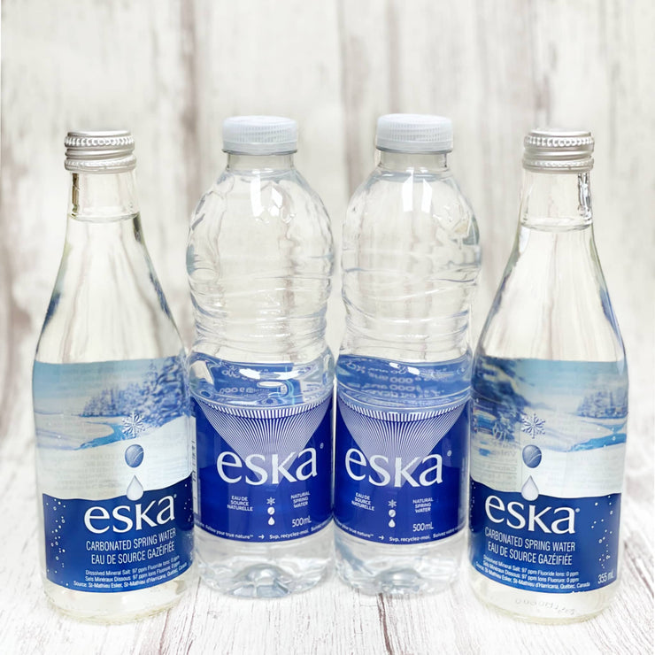 Geary Market -Eska Spring Water - prepared food and takeout Geary Market Toronto